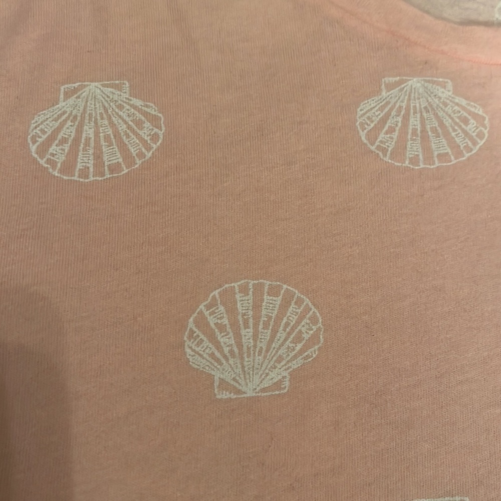 J. Crew Baby pink and white Collector Tee - Picture 2 of 4